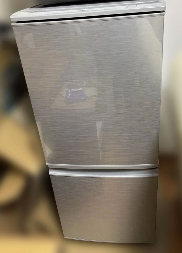 【動作可能】SHARP SJ-D14A-S 冷蔵庫 137L