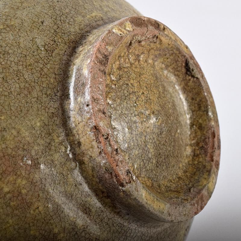 朝鮮美術　李朝　高麗青磁　茶碗　時代箱付　M　R8402