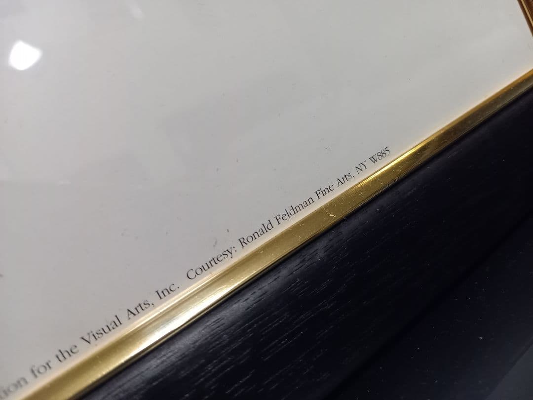 希少　1993年　アンディ　ウォーホル　ミッキーマウス　ポスター　公式フレーム