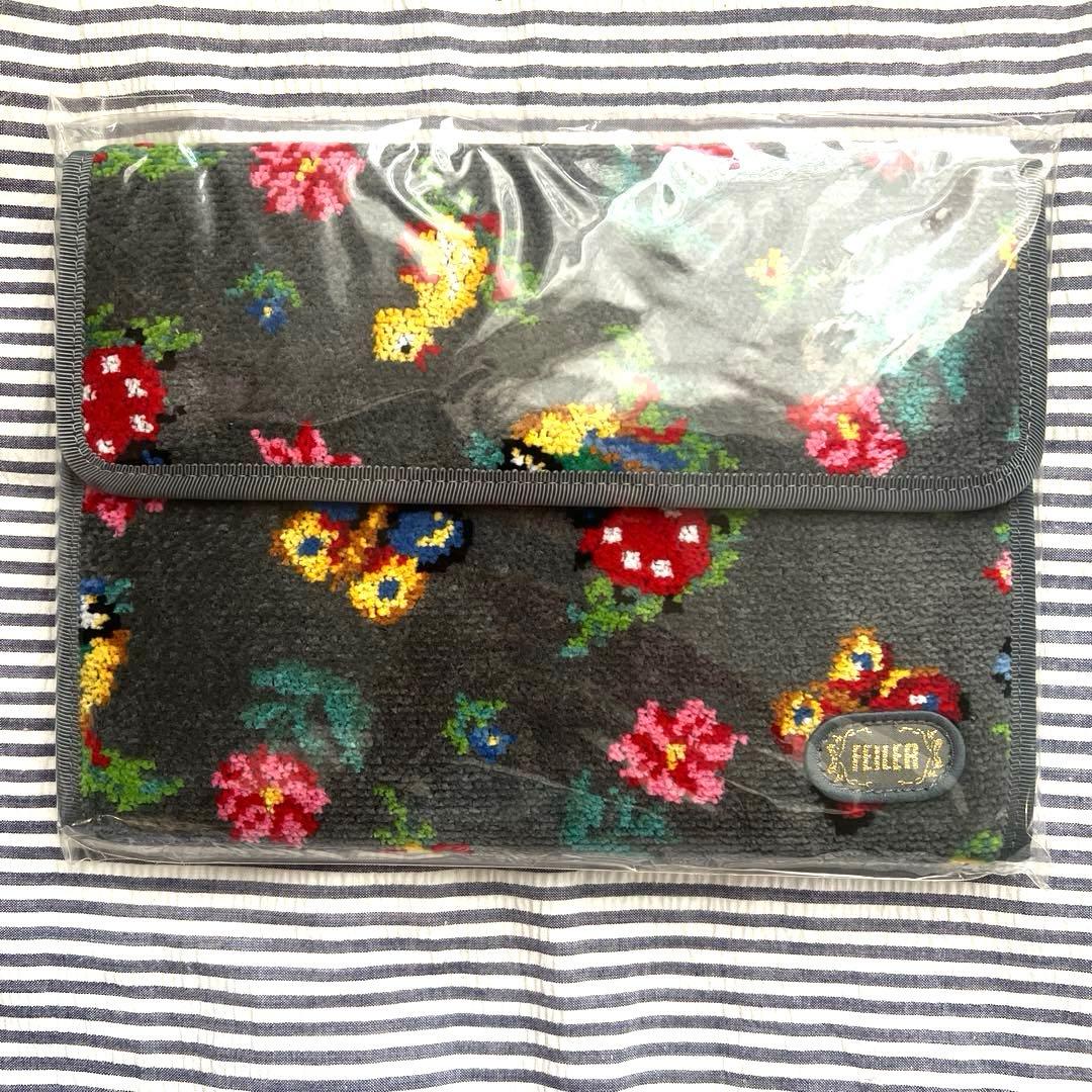 フェイラー 新品　ハイジ　グレー　限定　マルチケース