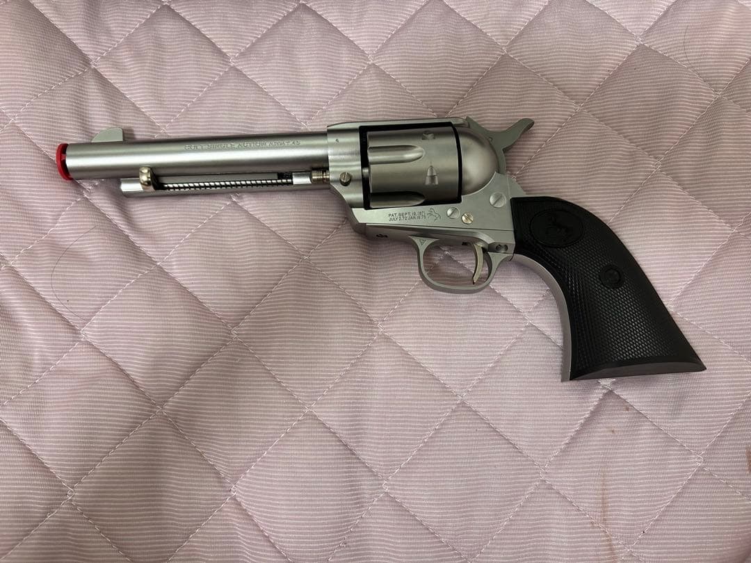 東京マルイ SAA.45 エアリボルバー 5.5インチ シルバーモデル