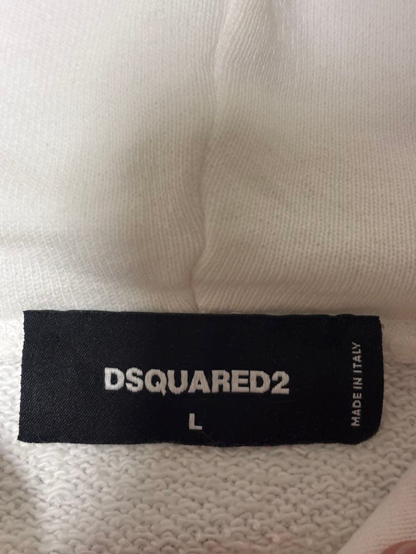 美品　20AW DSQUARED2 キムカサリコラボ　オーバーサイズ　パーカー