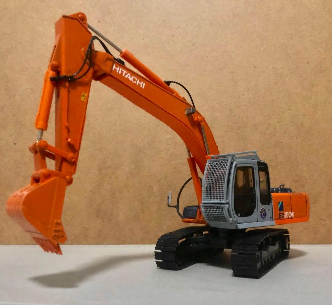 日立建機HITACHI Landy V EX210K油圧ショベルミニカー1/40