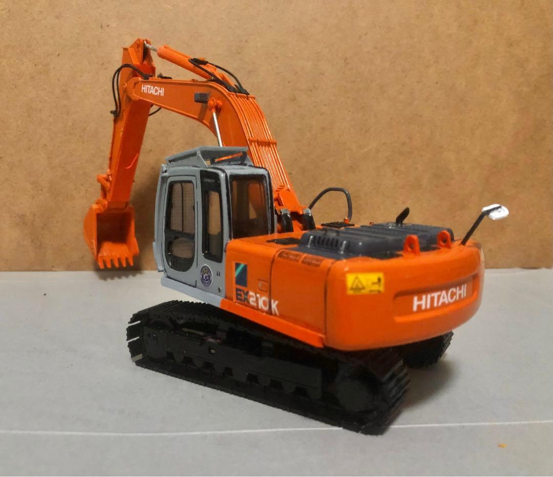 日立建機HITACHI Landy V EX210K油圧ショベルミニカー1/40