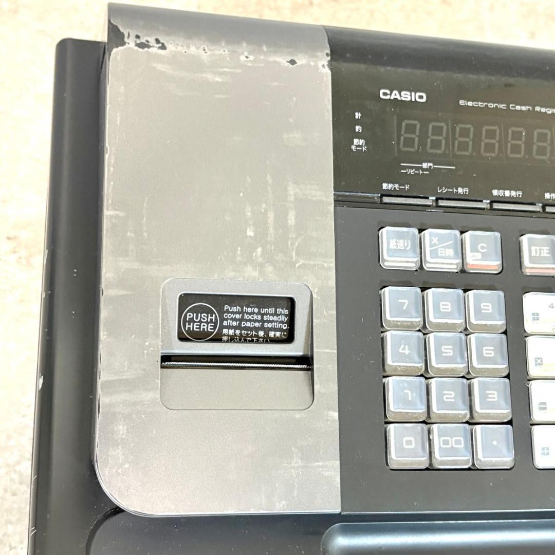 【可動品】カシオ CASIO 電子レジスター ブラック SE-S20