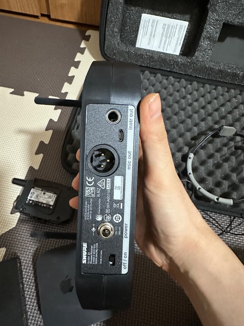 SHURE GLXD4/SM35 ワイヤレスシステム