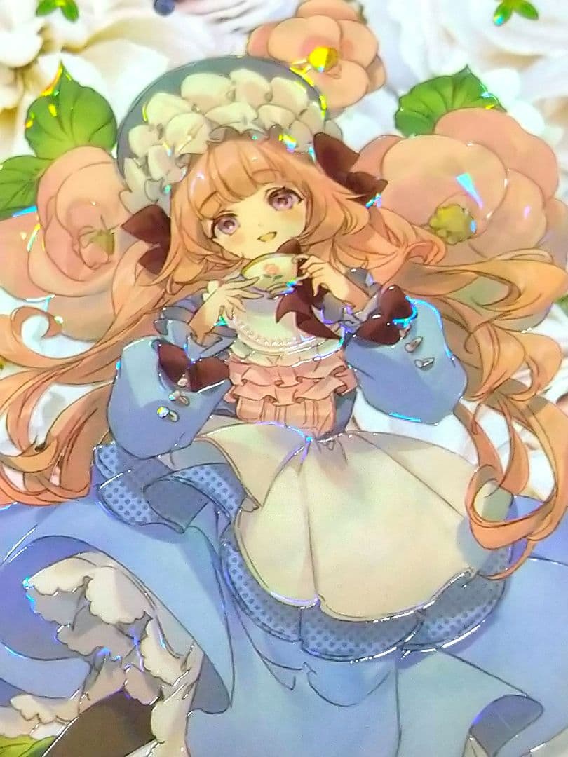 ✩のこり１✩再販✩J524＃甜香满屋(贝壳光)切り売り海外人物マステ女の子