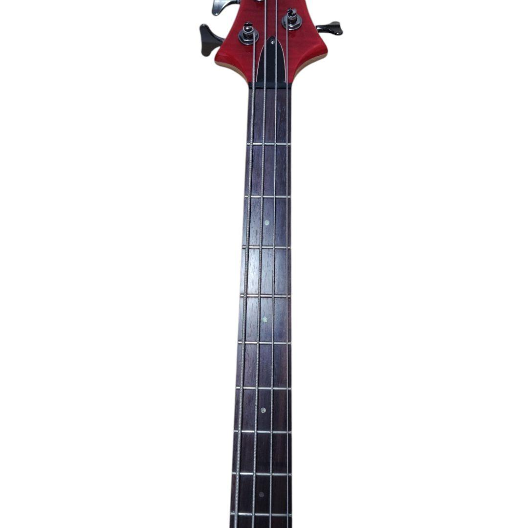 エレキベース レッド 24フレット LTD B-154DX