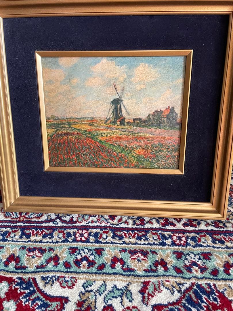 チューリップ畑　モネ