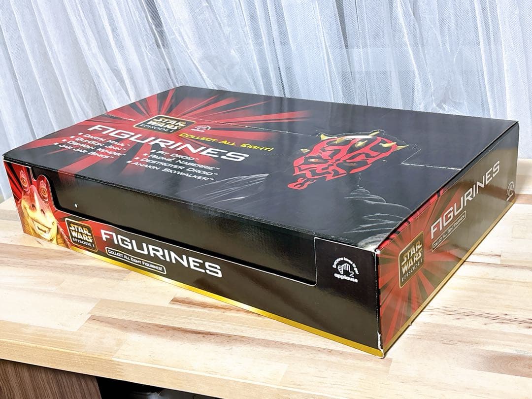 スターウォーズ エピソード1 フィギュア8種×6セット　店頭ディスプレイボックス