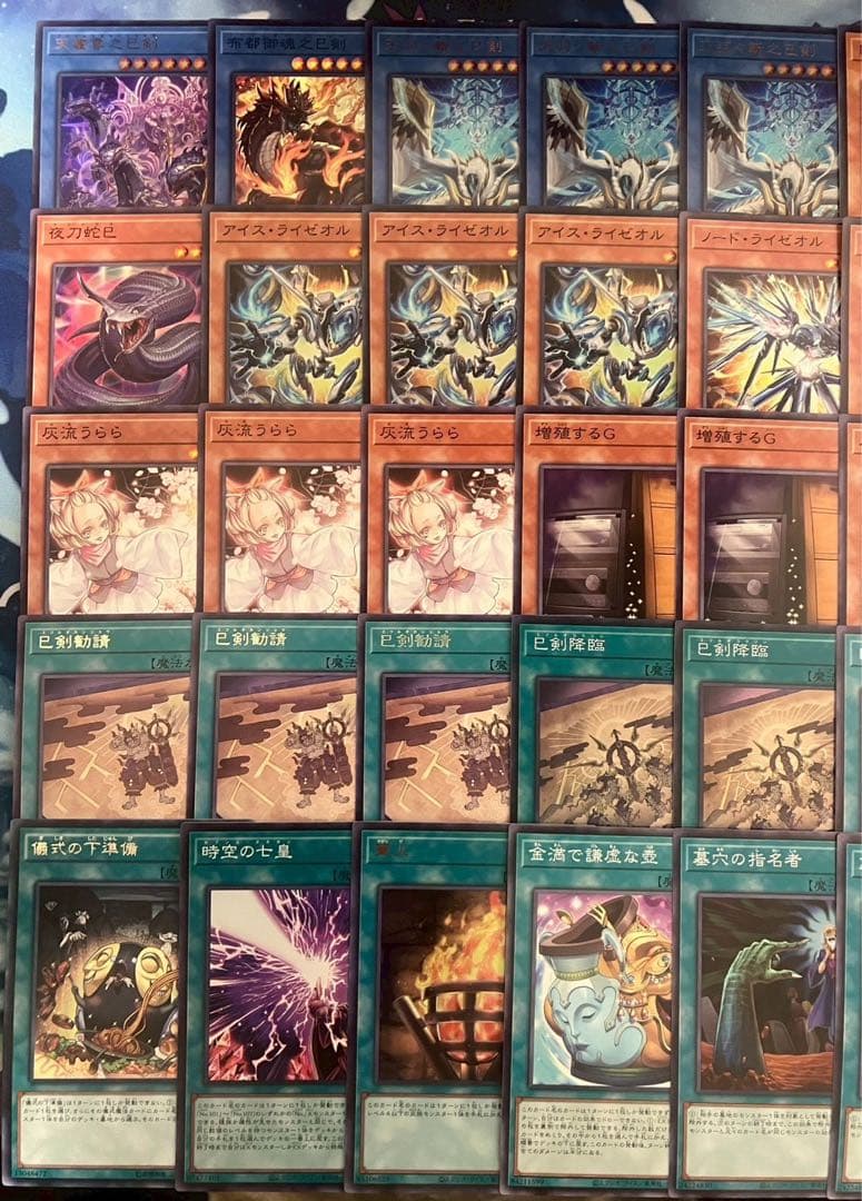 フォロワー様5%オフ　大会構築　巳剣ライゼオルデッキ　①