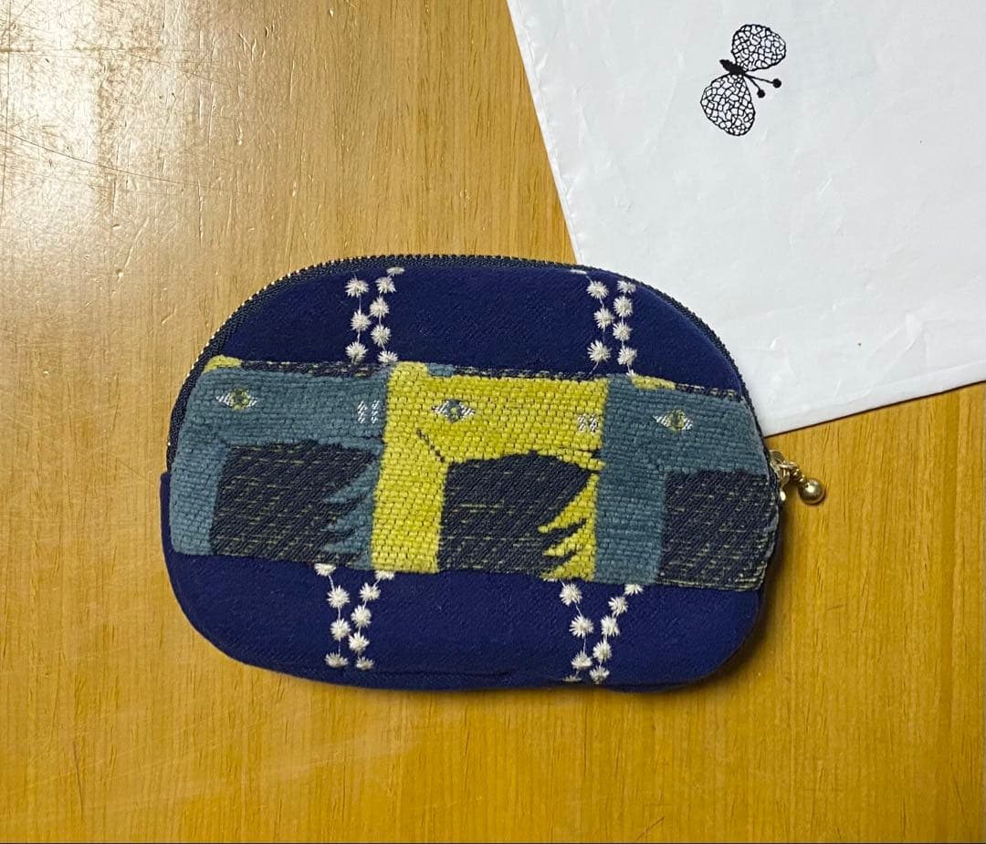 ボール　ミナペルホネン　ハンドメイド　ポーチ