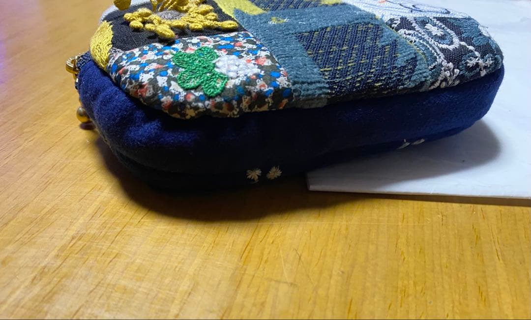 ボール　ミナペルホネン　ハンドメイド　ポーチ