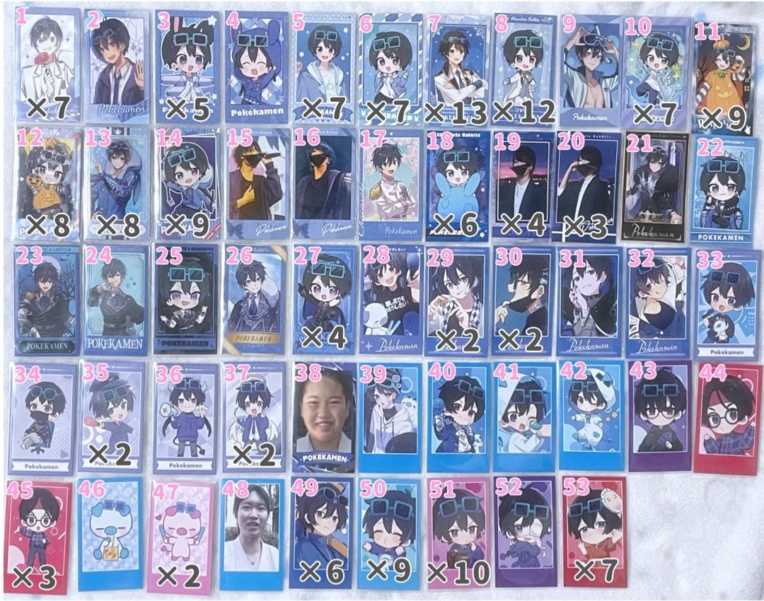 ちょこらび ポケカメン チェキ