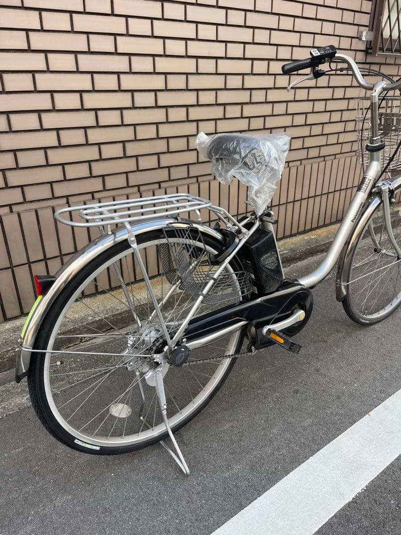 Panasonic 電動アシスト自転車 シルバー