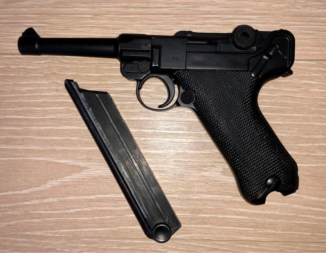 タナカ　ルガーp08 ABS ガスガン　中古