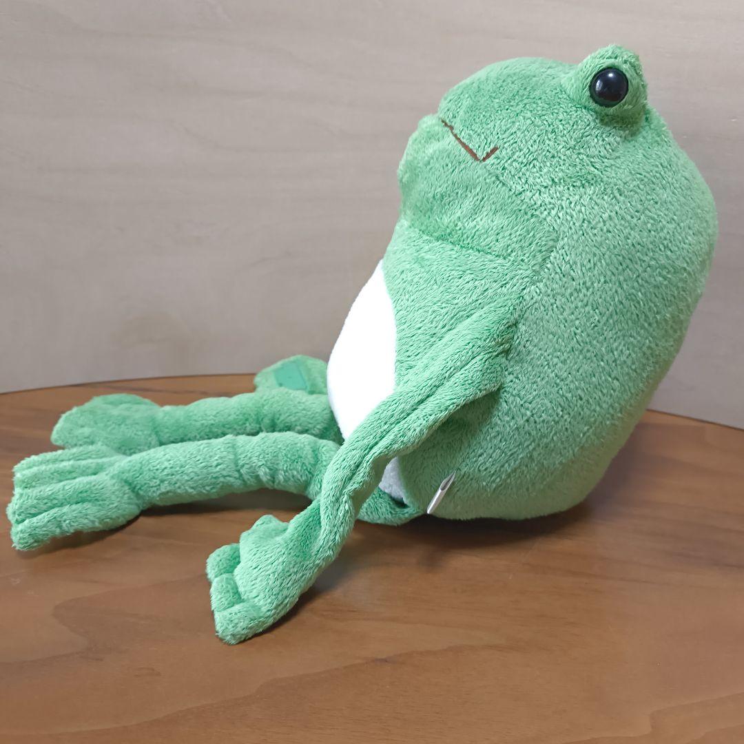シナダ　ぬいぐるみ　カエル　レトロ　招福かえる　shinada