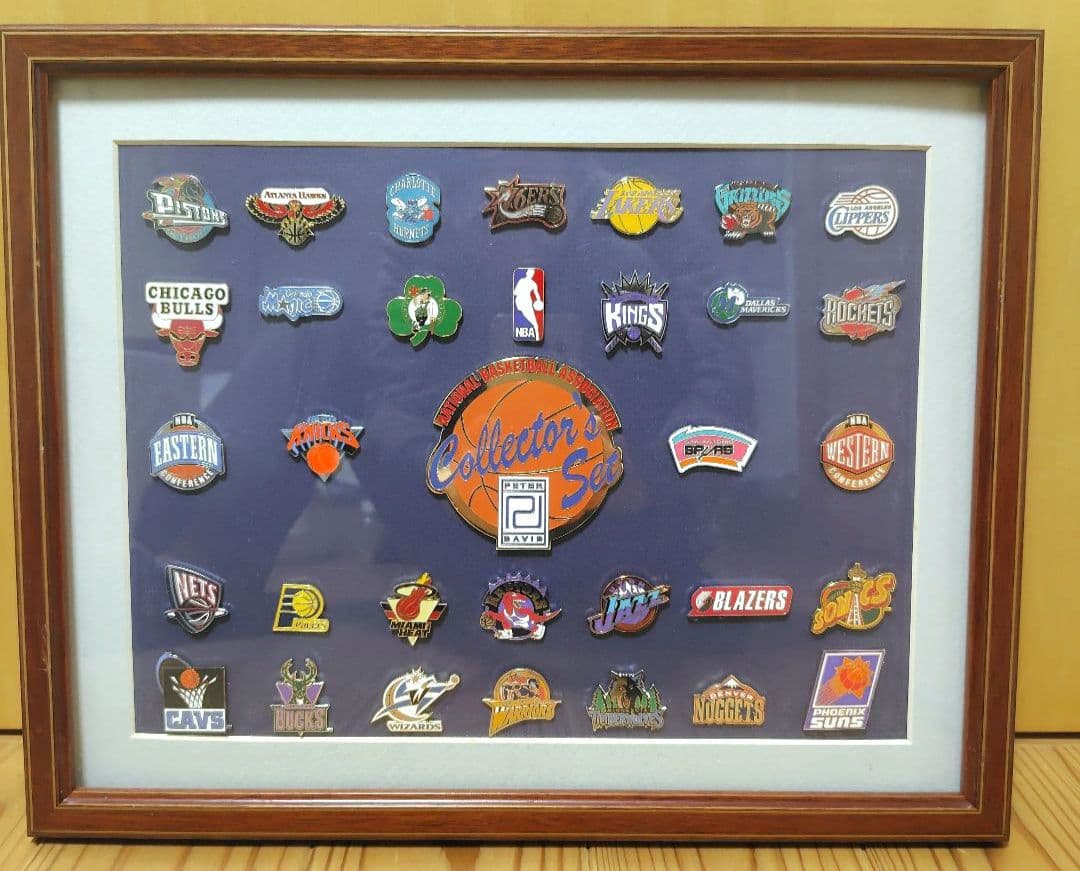 NBAチーム　ピンバッジコレクション