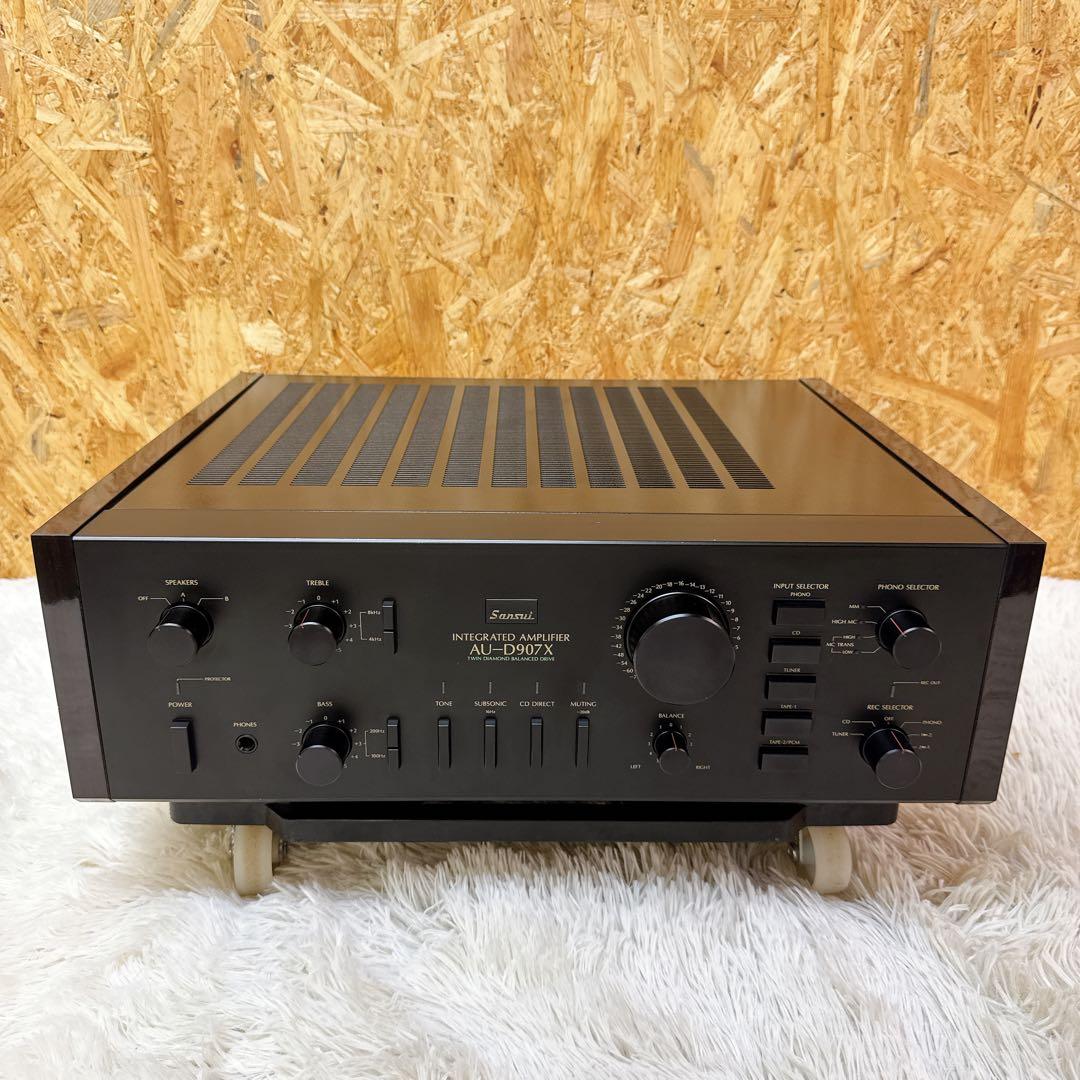 SANSUI サンスイ プリメインアンプ AU-D907X 通電◯