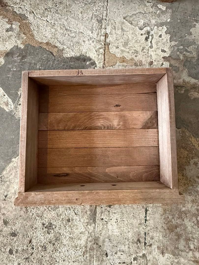 ビンテージ　ドロワー カウンター　コンソール　キッチンテーブル　剥離