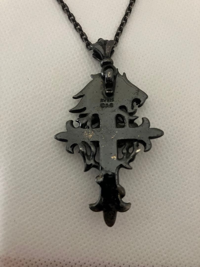 FF8 ブラックシルバーペンダント スコール