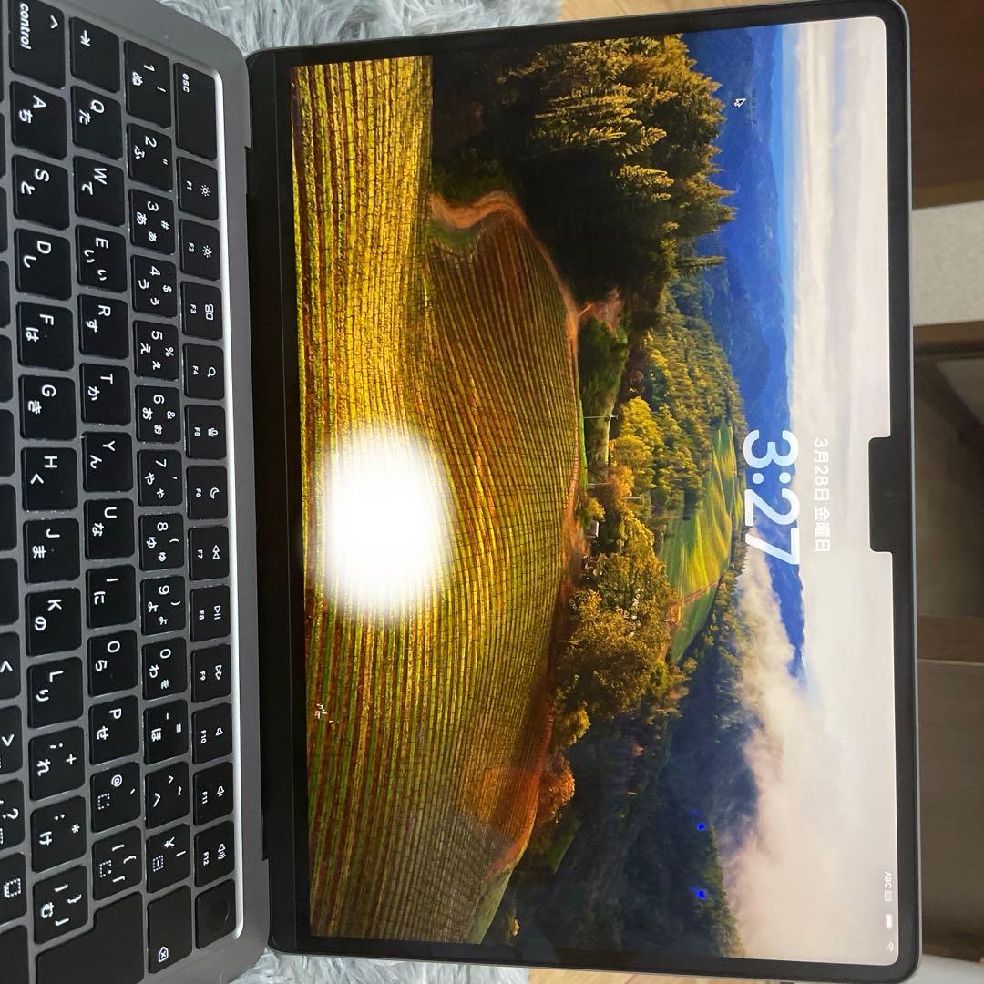 cku MacBook Air スペースグレイM2チップ 13インチ箱付き