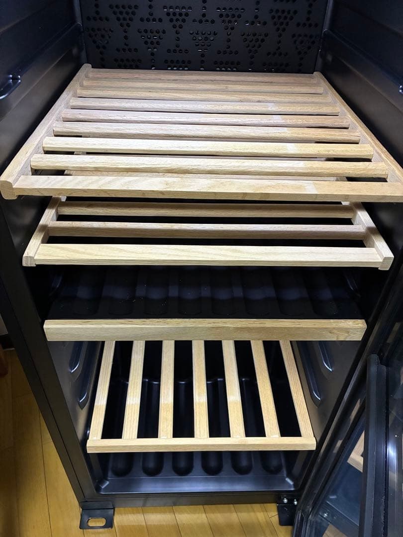 Haier ワインセラー ステンレス JQ-F206A-K ブラック