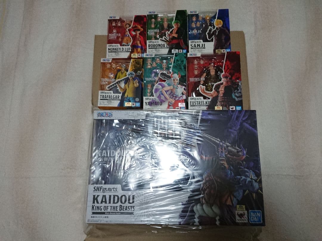 新品 S.H.Figuarts ONE PIECE 鬼ヶ島討入 セット