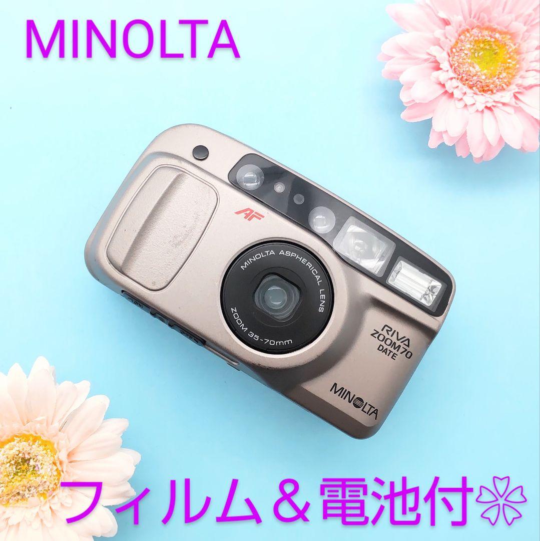 完動品❀美品【優しく澄んだエモい写り❀】MINOLTA RIVA ZOOM70