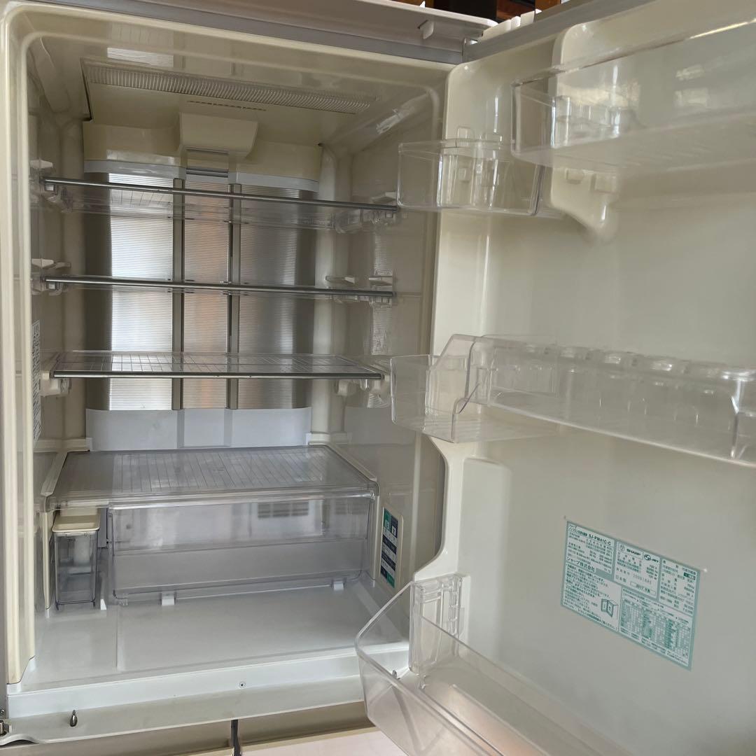 シャープ　5ドア大型冷凍冷蔵庫412ℓ 2017年製自動製氷付き　どっちもドア