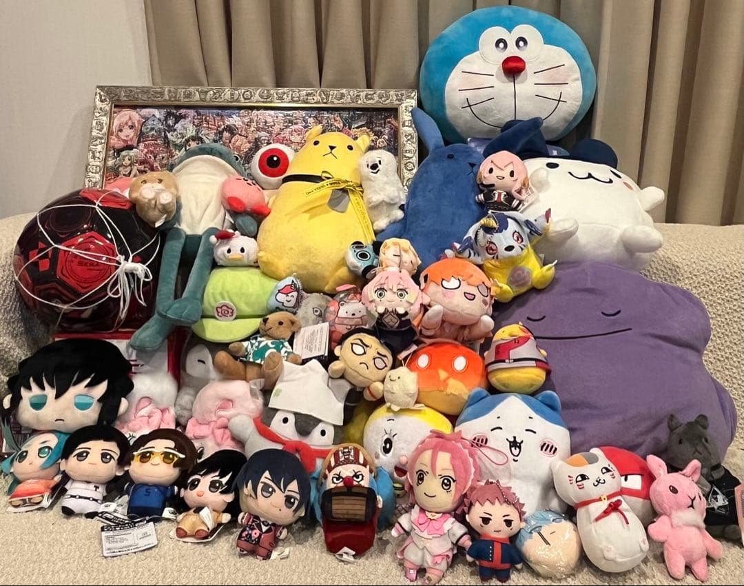 アニメ グッズ ノンジャンル ぬいぐるみ まとめ売り 大量 鬼滅の刃 ポケモン