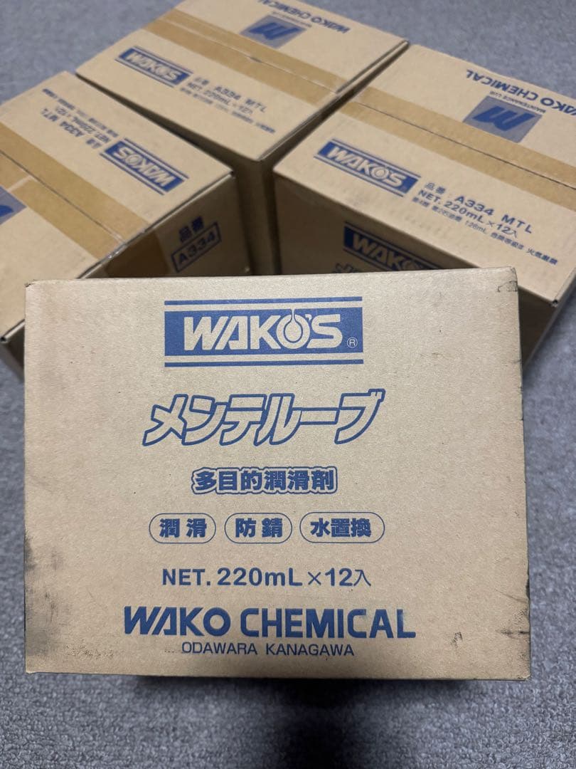 WAKO'S メンテルーブ 220mL×12本×4箱