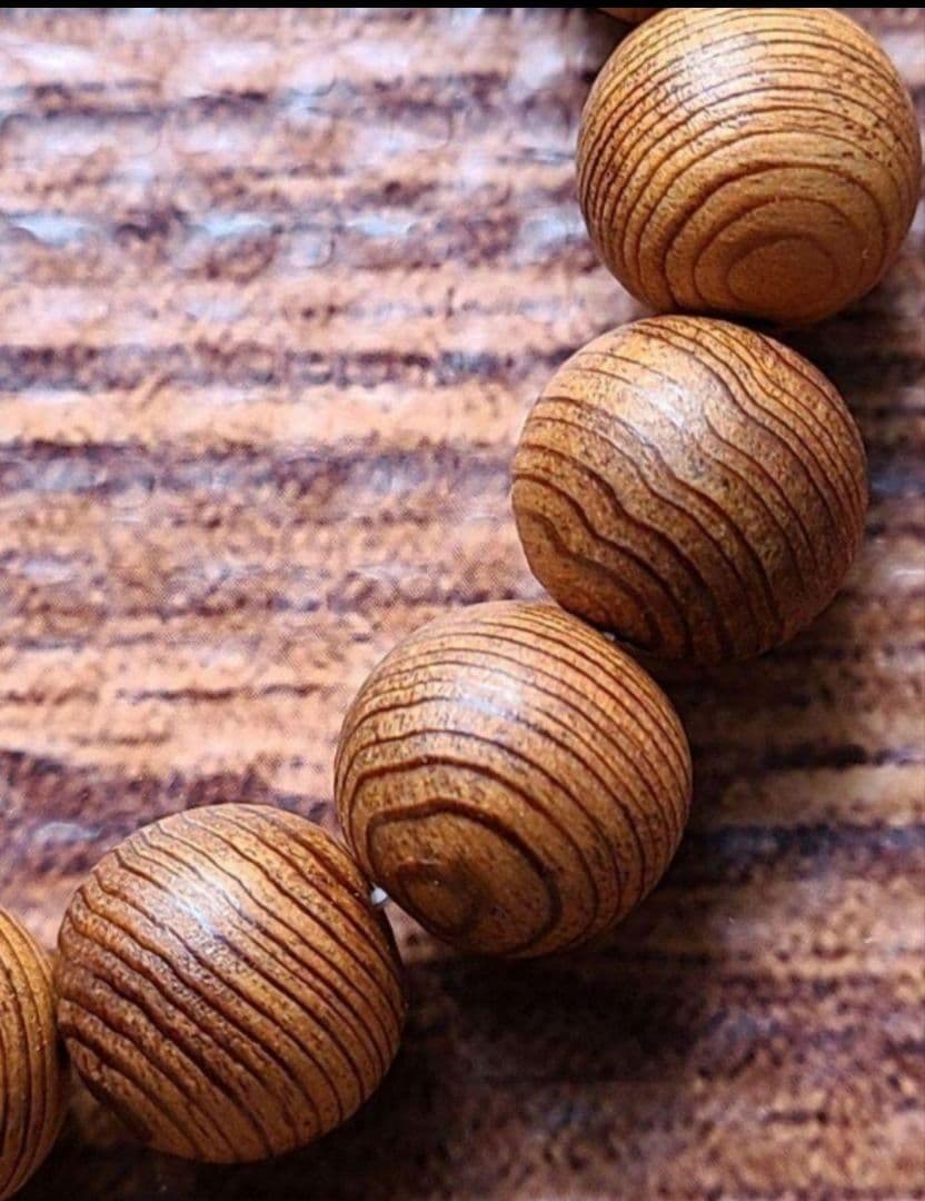 本物★伊勢御山杉ブレスレット★12ミリ玉★