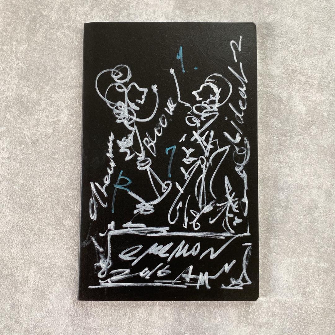 元ギャルモデル 家村マリエ EMEMON エメモン 直筆アート ノート セット