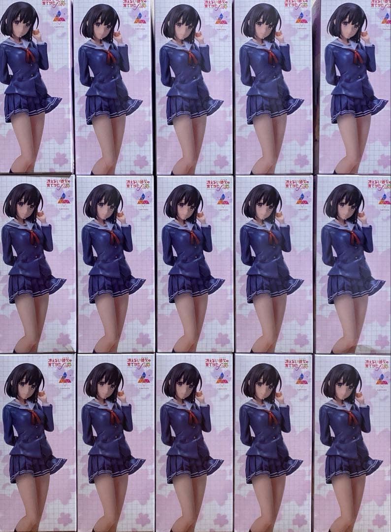 冴えない彼女の育てかた fine　加藤恵　制服Ver. 15個セット