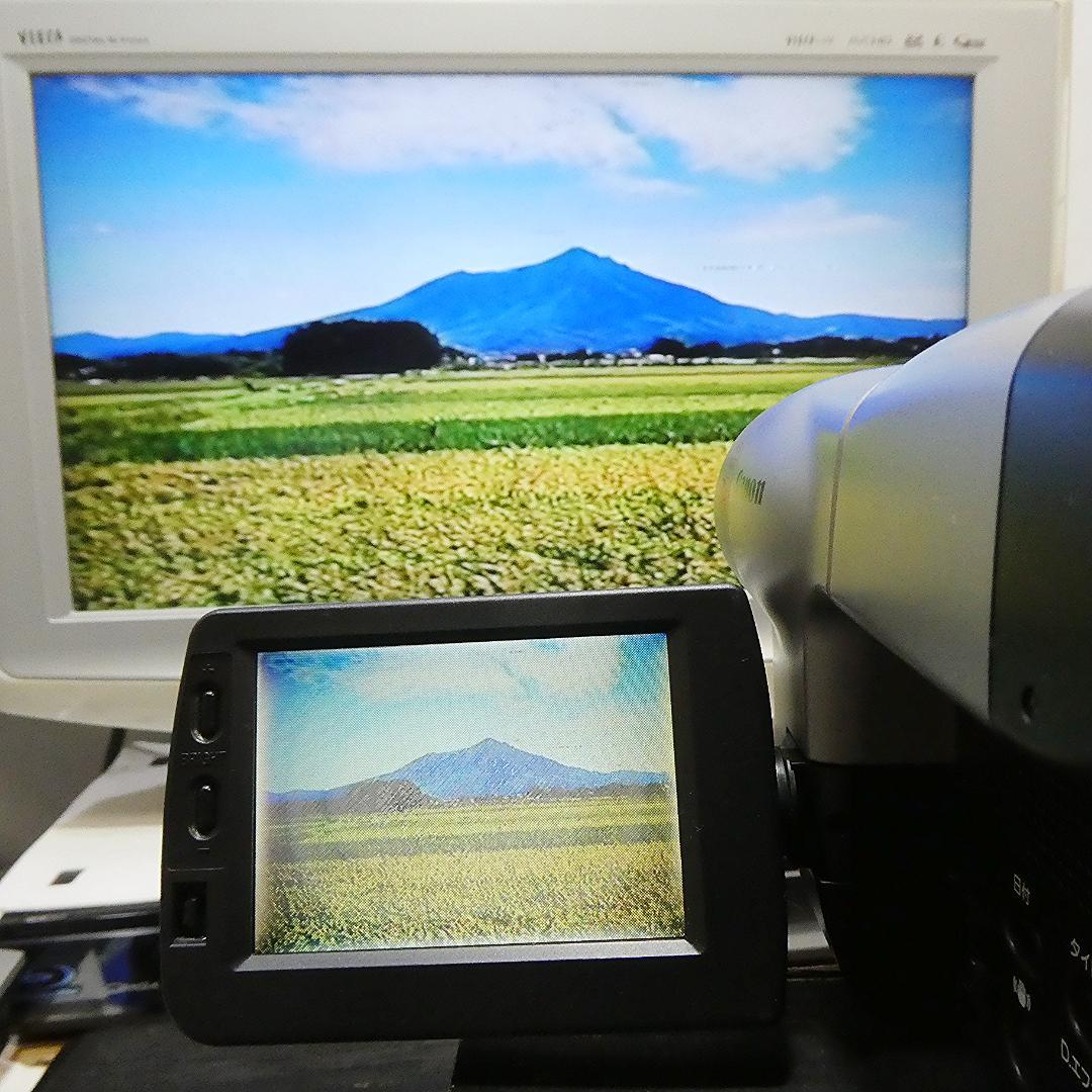 動動作良好キャノンMB-V72 VideoHi8 8ミリビデオカメラ DVD化に