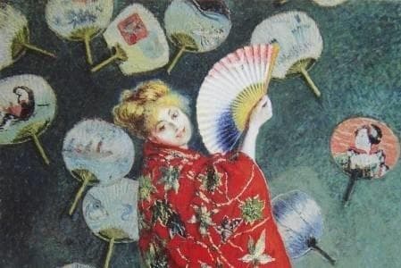 クロード・モネ、「The Japanese Woman」、厳選