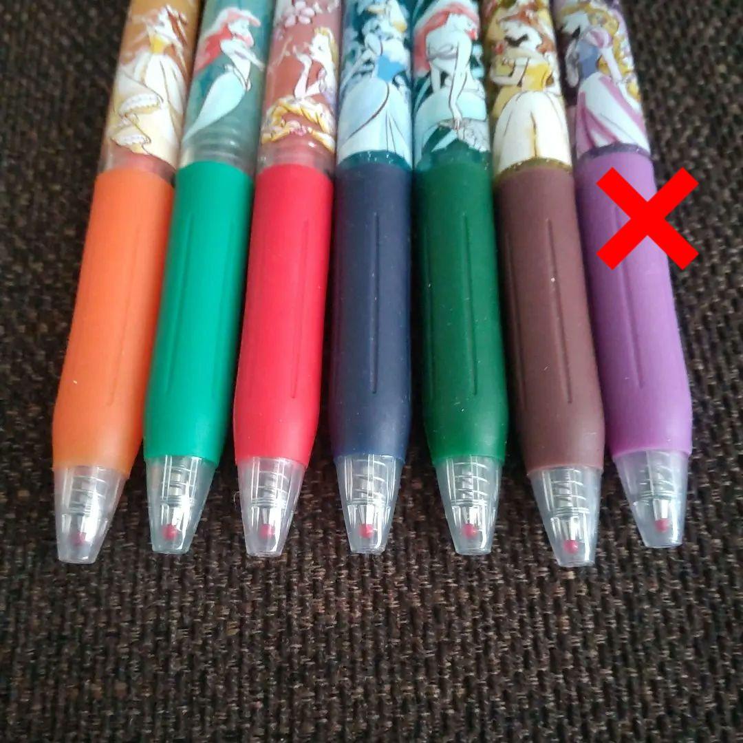 ゼブラ サラサクリップ 香りつき Disney プリンセス 6本セット