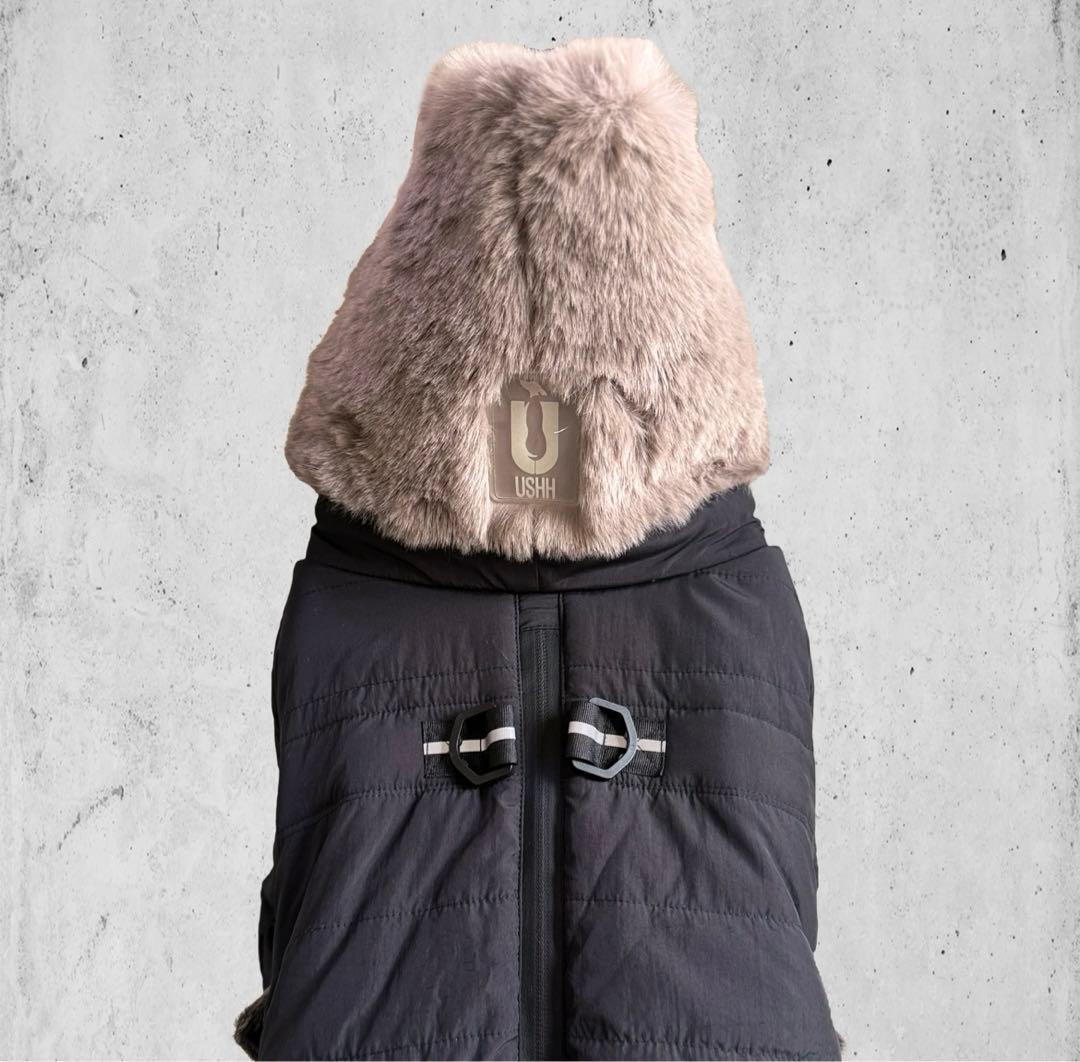 USHHスノースーツXLサイズ　赤色　イタグレ