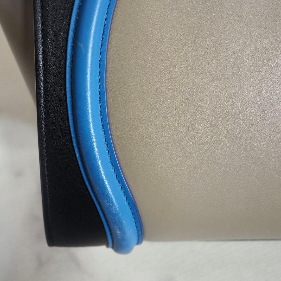 希少カラー✿CELINE✿ラゲージ マイクロショッパー トリコロール【旧ロゴ】