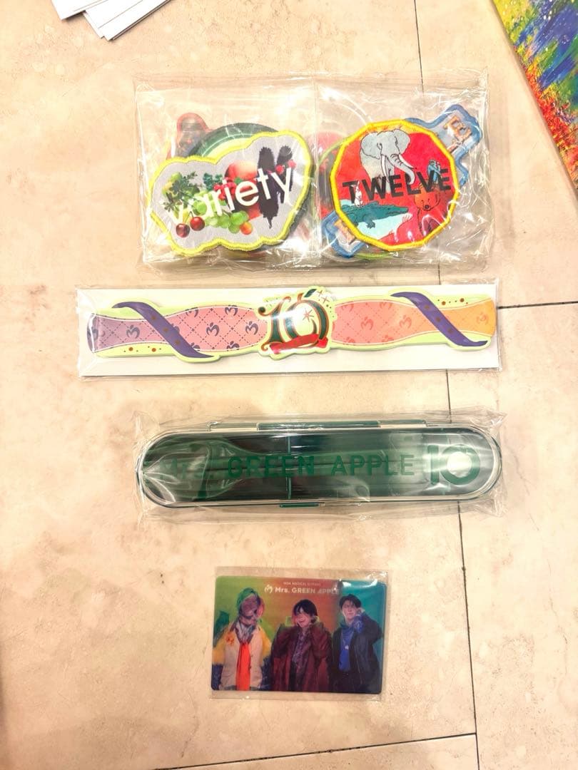 Mrs. GREEN APPLE 10 ライブ写真　限定箸付き