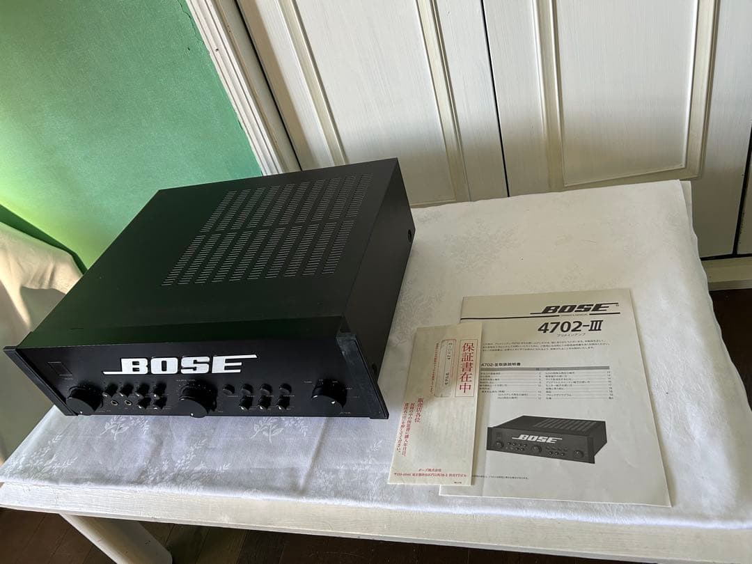 BOSE 4702-III プリメインアンプ