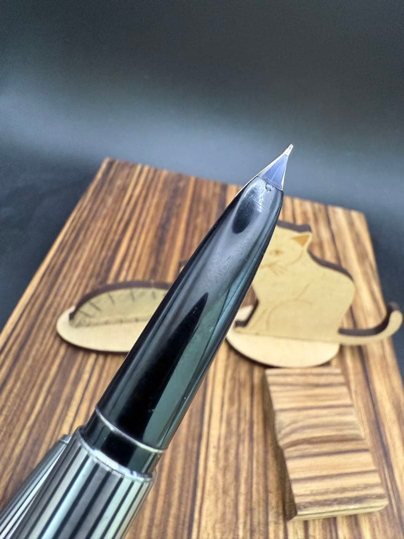 Pilot 万年筆 CUSTOM K-500SS 蝕刻ストライプ 18KWG