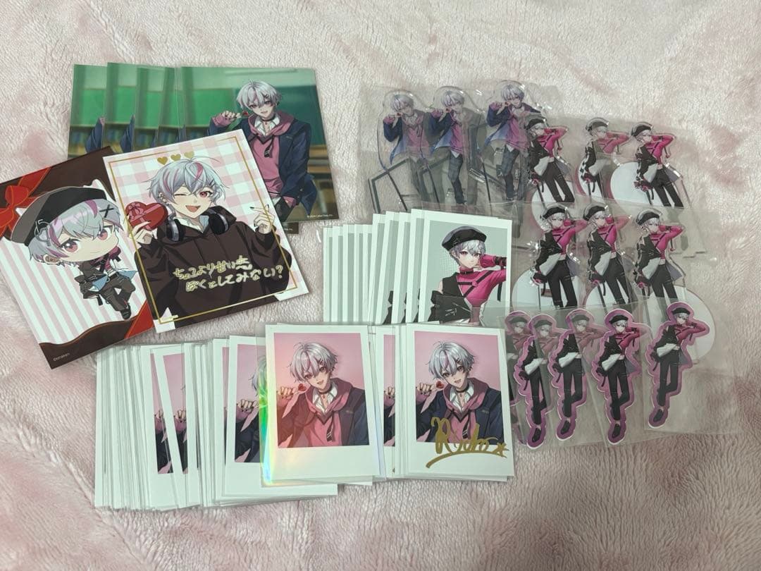 りぃちょ 大人教　アクスタ　チェキ　カードなど