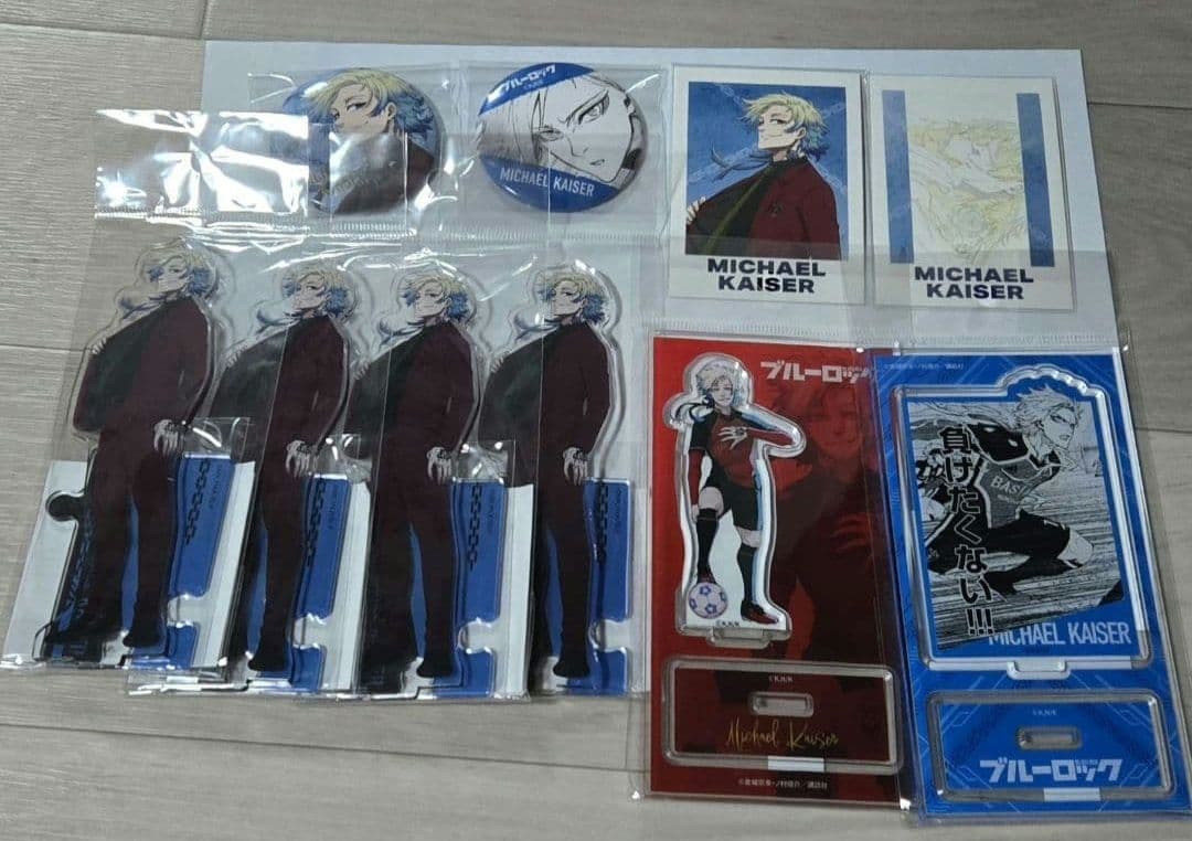 ブルーロック　伊勢丹　アクリルスタンド　ミヒャエル　カイザー　ブルーロック展