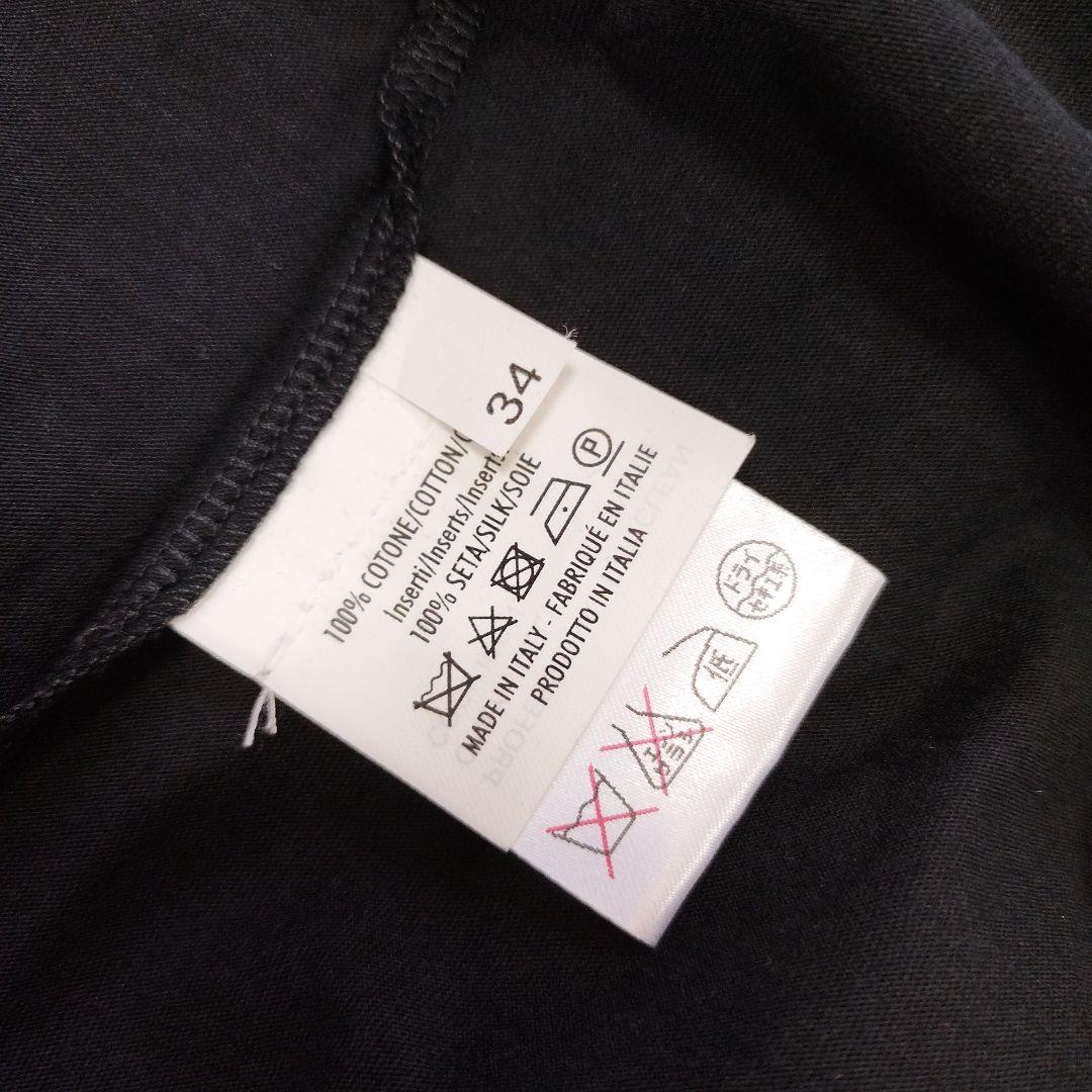 新品タグ付き Yves Saint Laurent ブラック タンクトップ 34