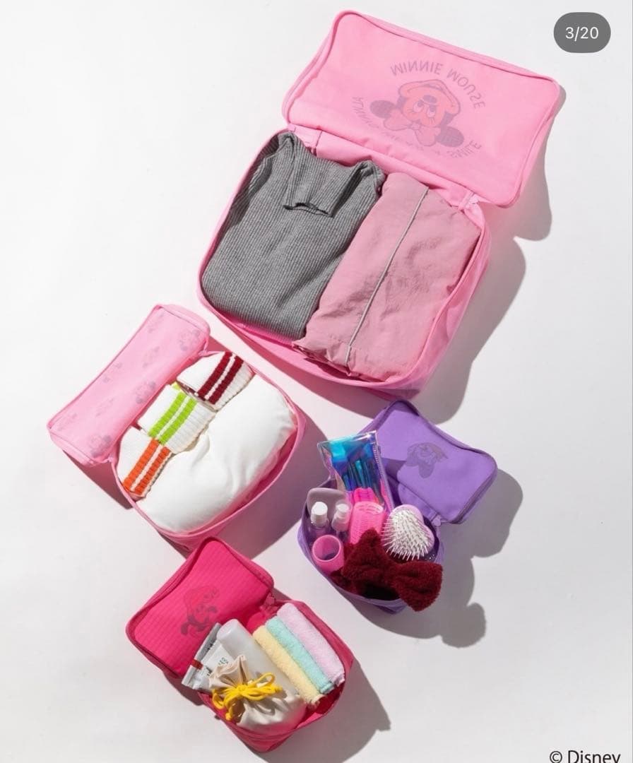 WCJ ミニートラベルバックセット　未開封　新品