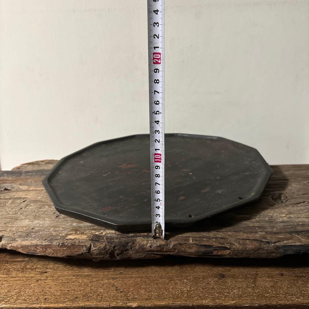 李朝　薬用　十二角膳天板　その61 古道具.韓国骨董. Antique.酒器盆