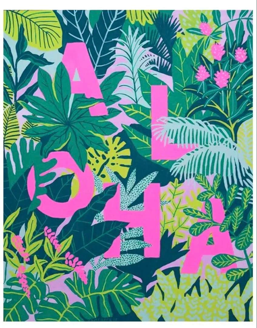 〈Kim Sielbeck 〉Plant Aloha アート