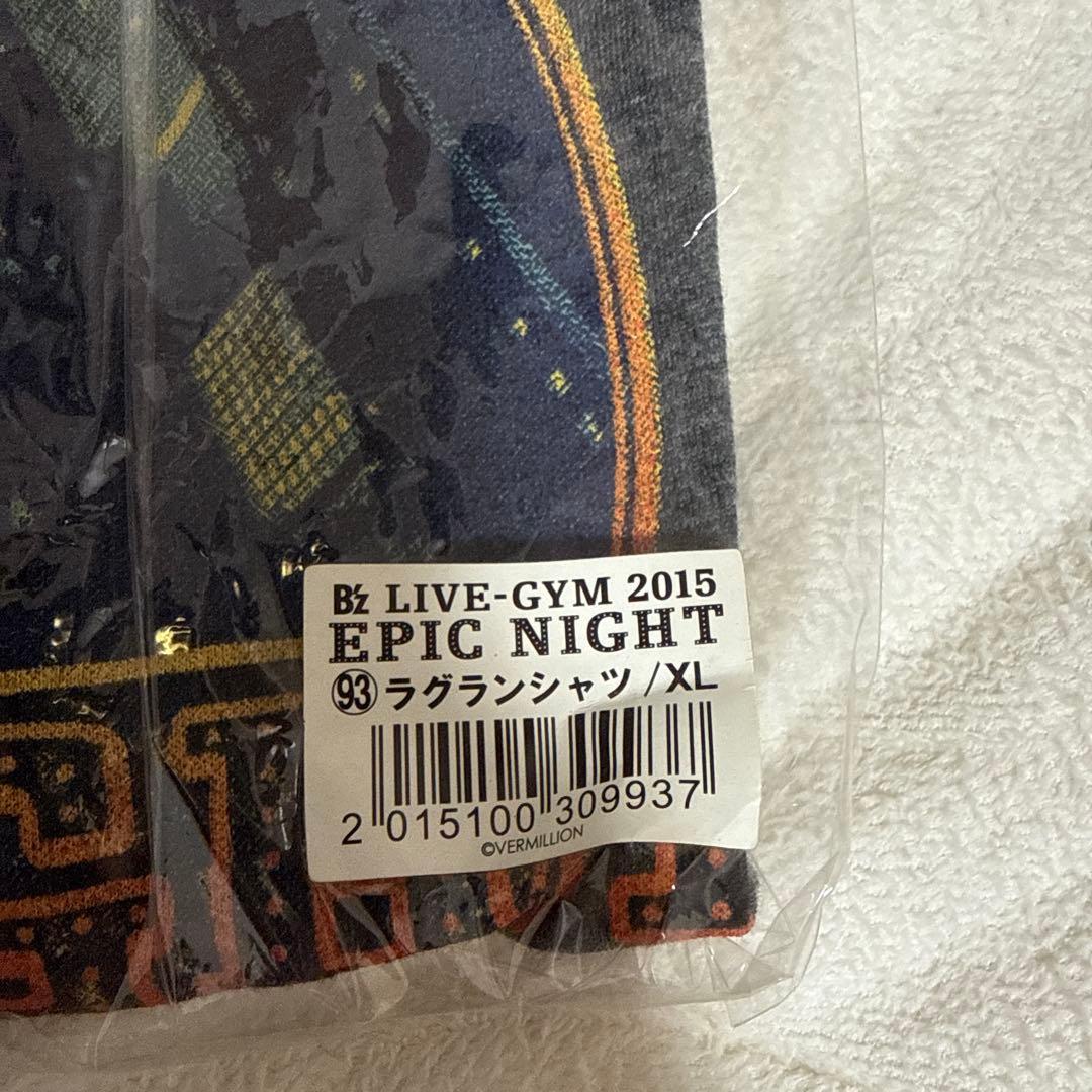B'z EPIC NIGHT LIVE-GYM 2015 XL Tシャツ